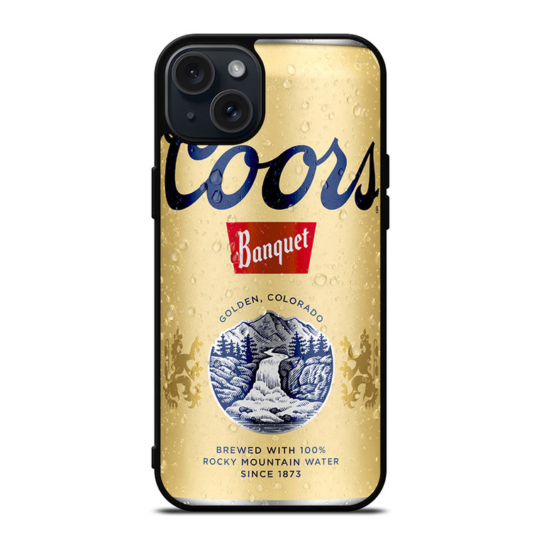 COORS BANQUET iPhone 15 Plus Case Cover