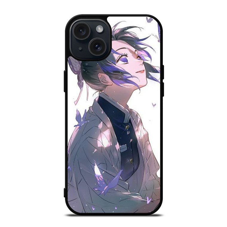 DEMON SLAYER SHINOBU KOCHO KIMETSU NO YAIBA ANIME iPhone 15 Plus Case Cover