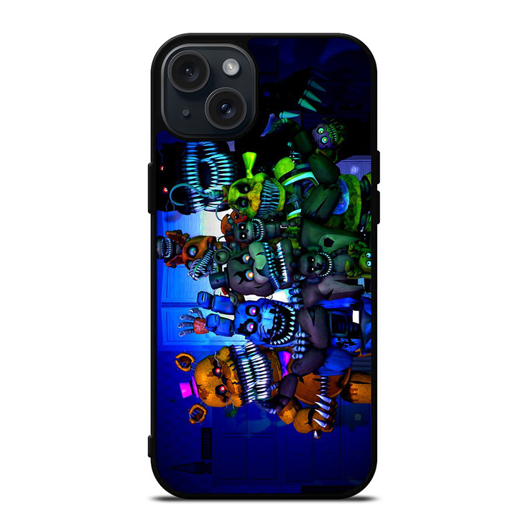 FIVE NIGHTS AT FREDDY'S Character iPhone 15 Plus Case Cover