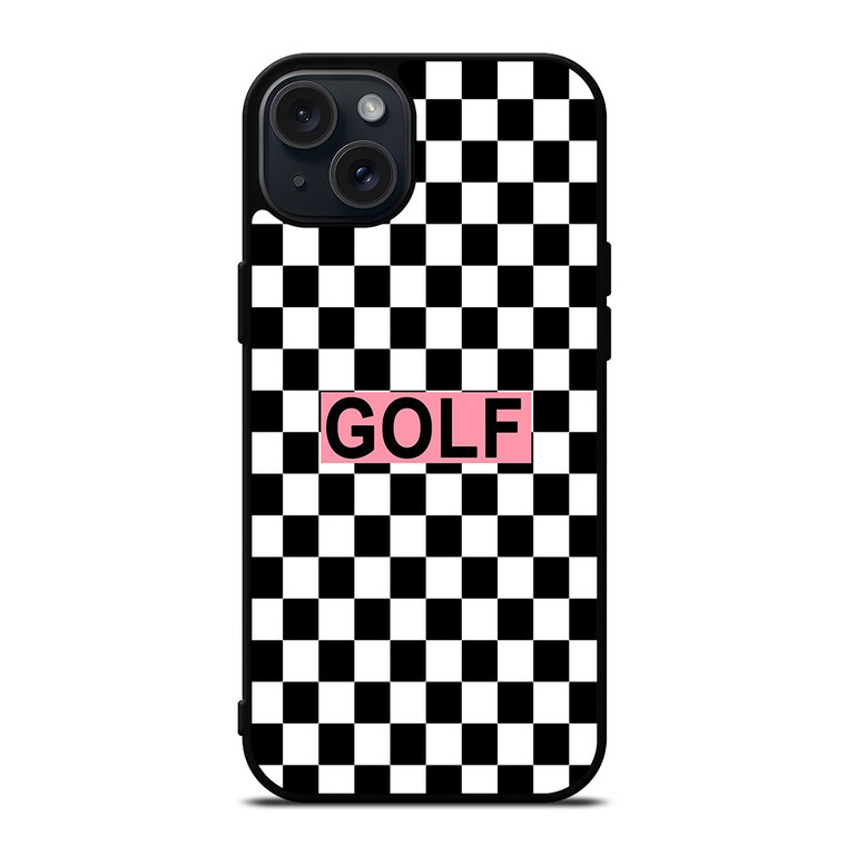 GOLF WANG BLACK WHITE PATTERN iPhone 15 Plus Case Cover