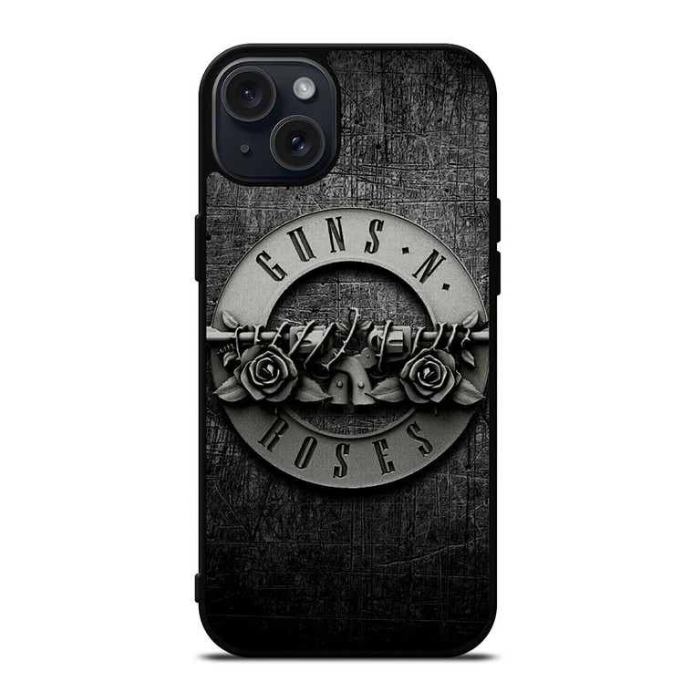 GUNS AND ROSES GNR EMBLEM iPhone 15 Plus Case Cover