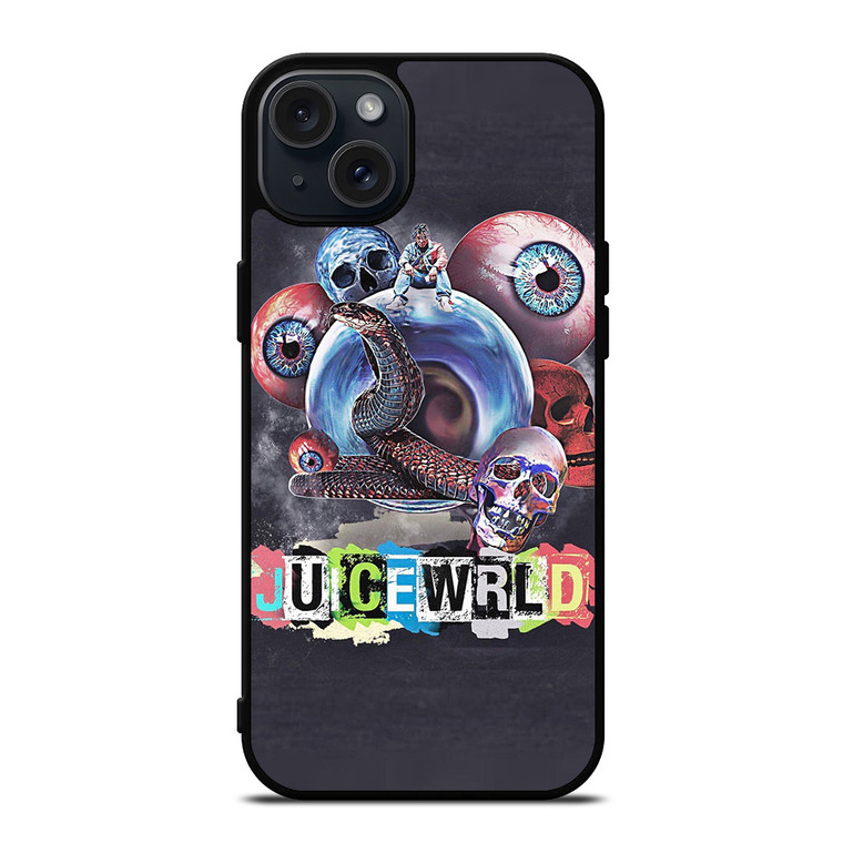 JUICE WRLD 999 SKULL EYES iPhone 15 Plus Case Cover