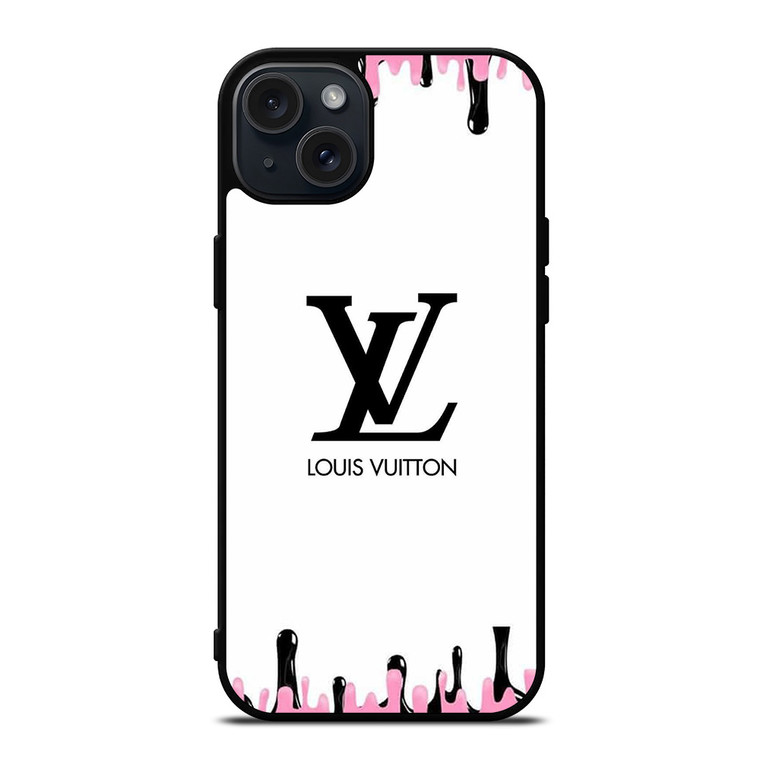 LOUIS VUITTON LV LOGO MELTING iPhone 15 Plus Case Cover