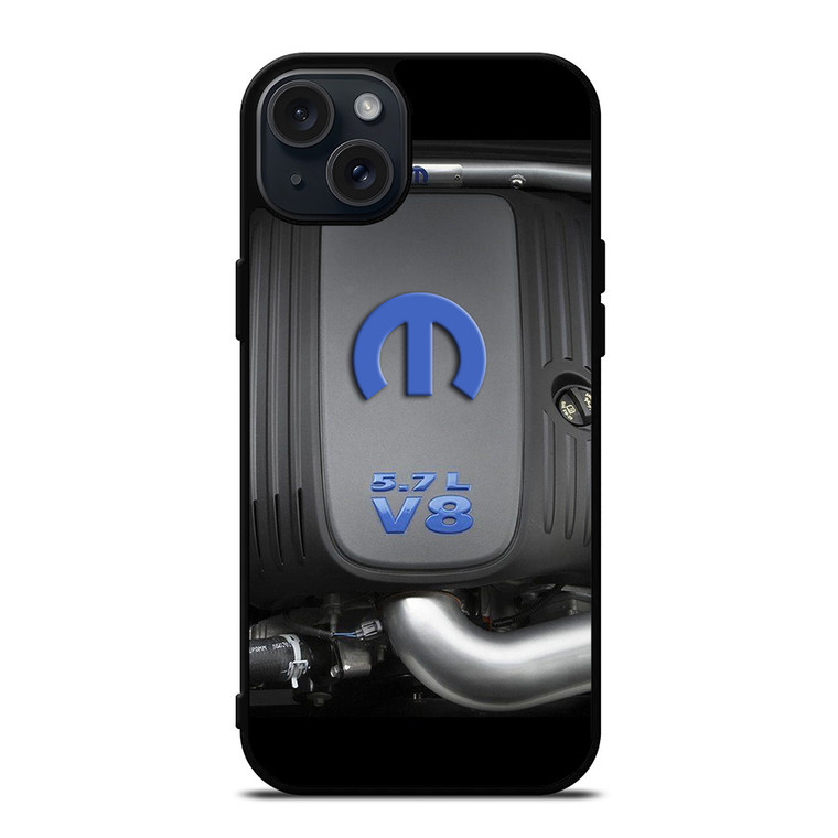 MOPAR LOGO ENGINE LOGO iPhone 15 Plus Case Cover