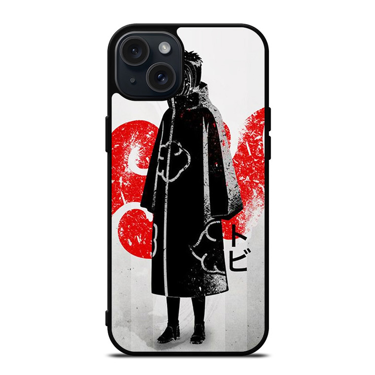 NARUTO AKATSUKI CLOUDS OBITO iPhone 15 Plus Case Cover