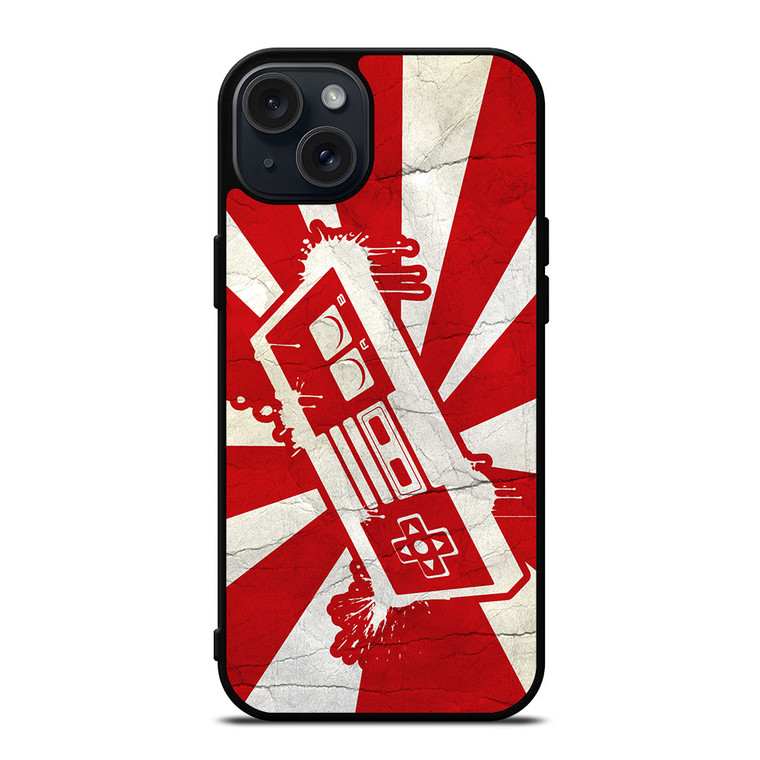 NINTENDO CONTROLLER ART RETRO iPhone 15 Plus Case Cover