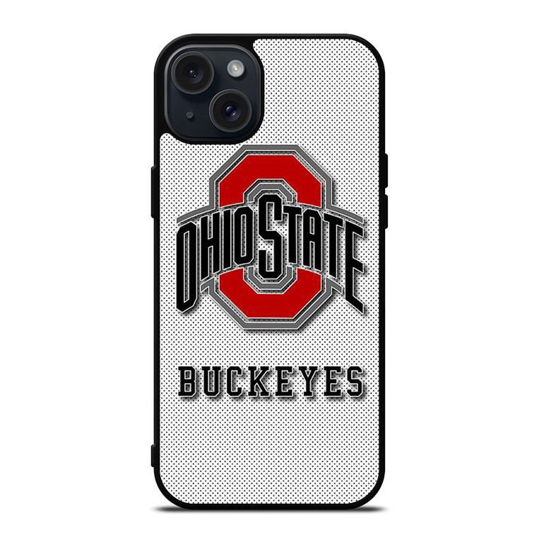 OHIE STATE BUCKEYES LOGO SYMBOL iPhone 15 Plus Case Cover