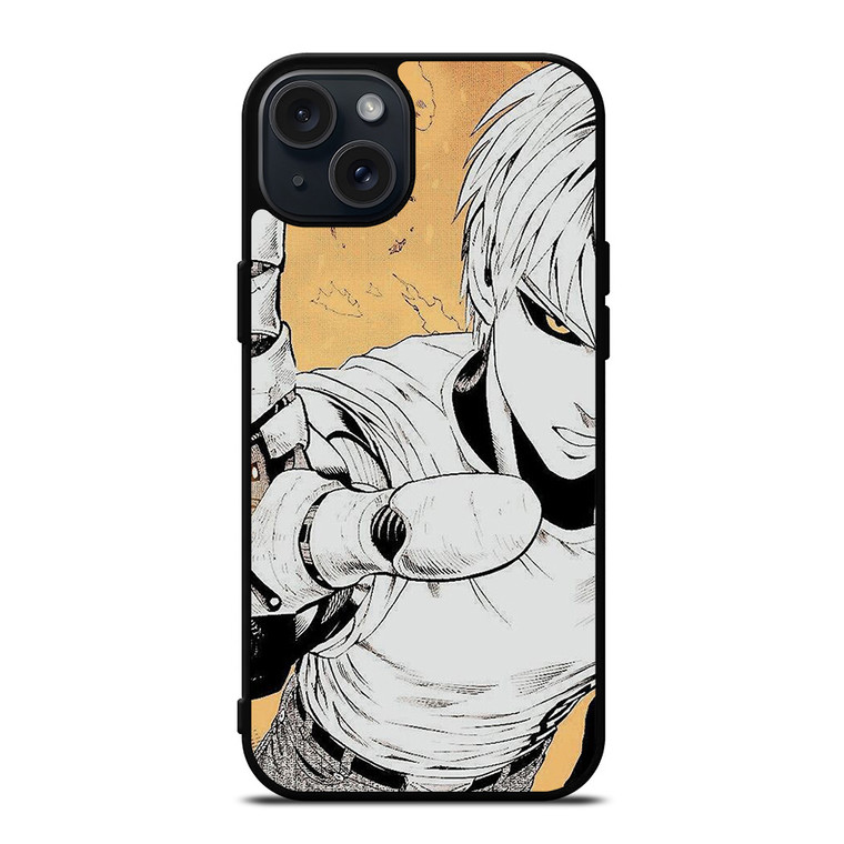 ONE PUNCH MAN ANIME GENOS iPhone 15 Plus Case Cover