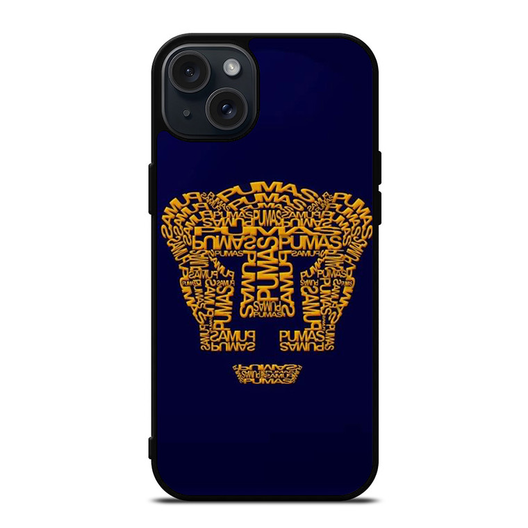 PUMAS UNAM iPhone 15 Plus Case Cover