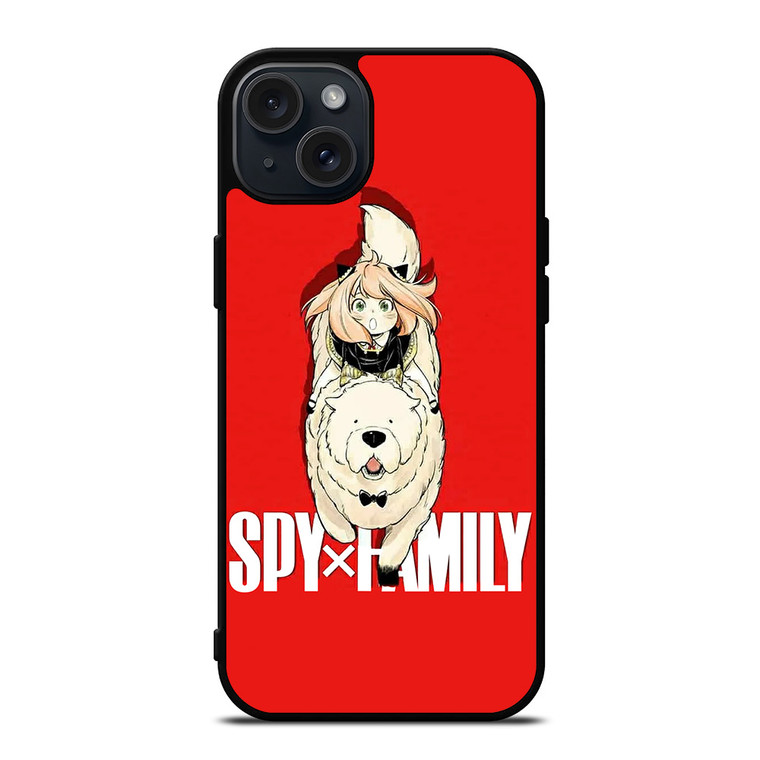SPY X FAMILY ANYA AND BOND iPhone 15 Plus Case Cover
