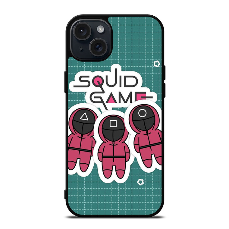 SQUID GAME GUARD KAWAII CUTE iPhone 15 Plus Case Cover