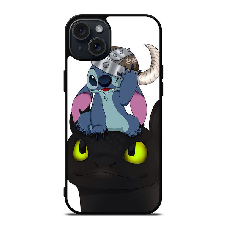 STITCH AND TOOTHLESS iPhone 15 Plus Case Cover
