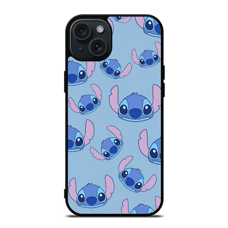 STITCH HEAD DISNEY CARTOON iPhone 15 Plus Case Cover