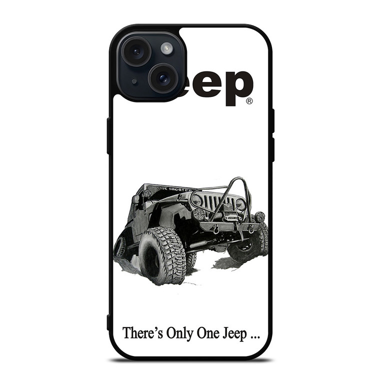 THERE'S ONLY ONE JEEP iPhone 15 Plus Case Cover