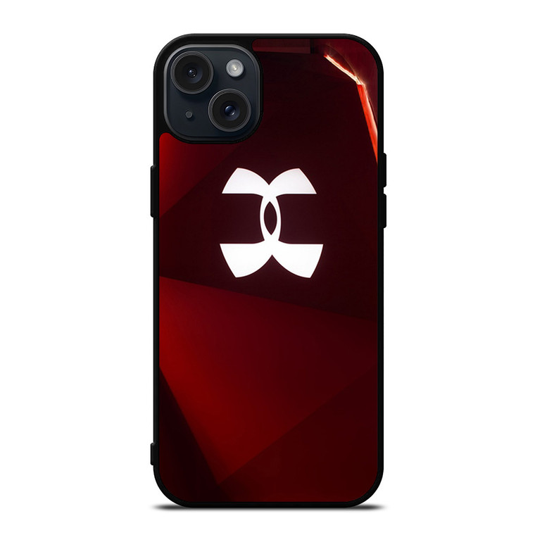 UNDER ARMOUR RED LOGO iPhone 15 Plus Case Cover