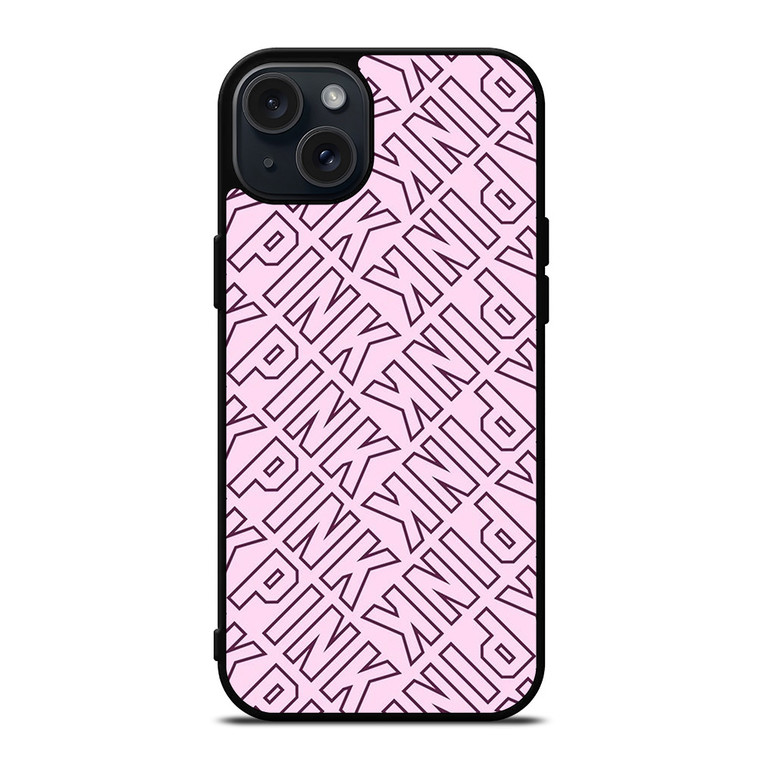 VICTORIA'S SECRET PINK LOGO 2 iPhone 15 Plus Case Cover