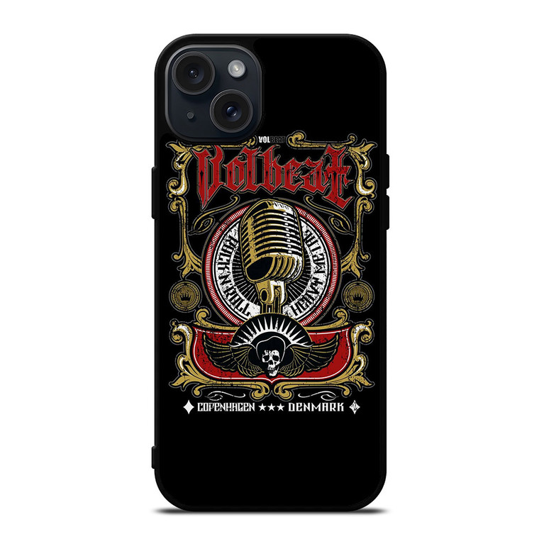 VOLBEAT HEAVY METAL NEW LOGO iPhone 15 Plus Case Cover