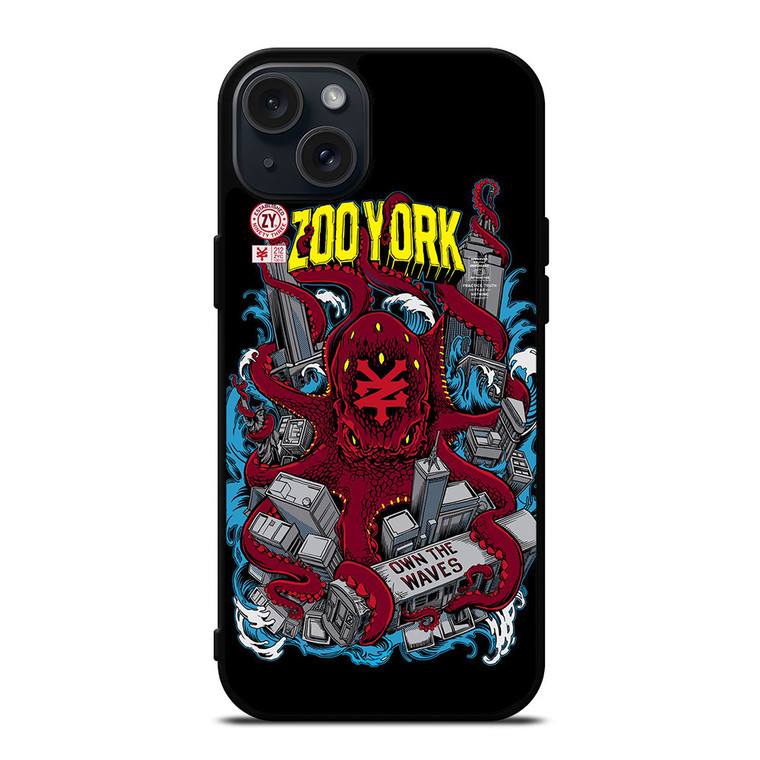 ZOO YORK LOGO OCTOPUS iPhone 15 Plus Case Cover
