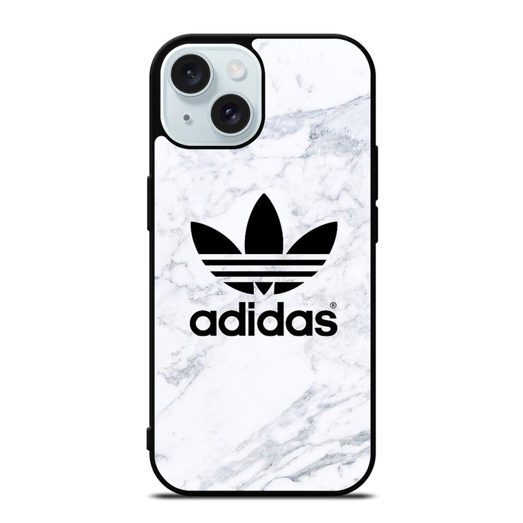 ADIDAS MARBLE LOGO iPhone 15 Case Cover