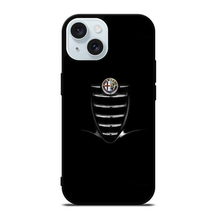 ALFA ROMEO BUMPER LOGO iPhone 15 Case Cover