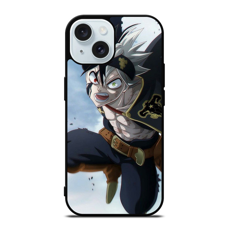 ASTA BLACK CLOVER MANGA ANIME CARTOON iPhone 15 Case Cover