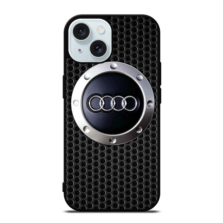 AUDI CAR LOGO iPhone 15 Case Cover