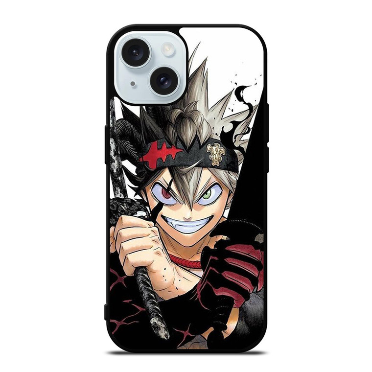 BLACK CLOVER ASTA MANGA ANIME CARTOON iPhone 15 Case Cover