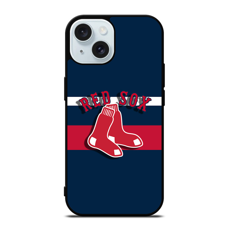 BOSTON RED SOX LOGO iPhone 15 Case Cover