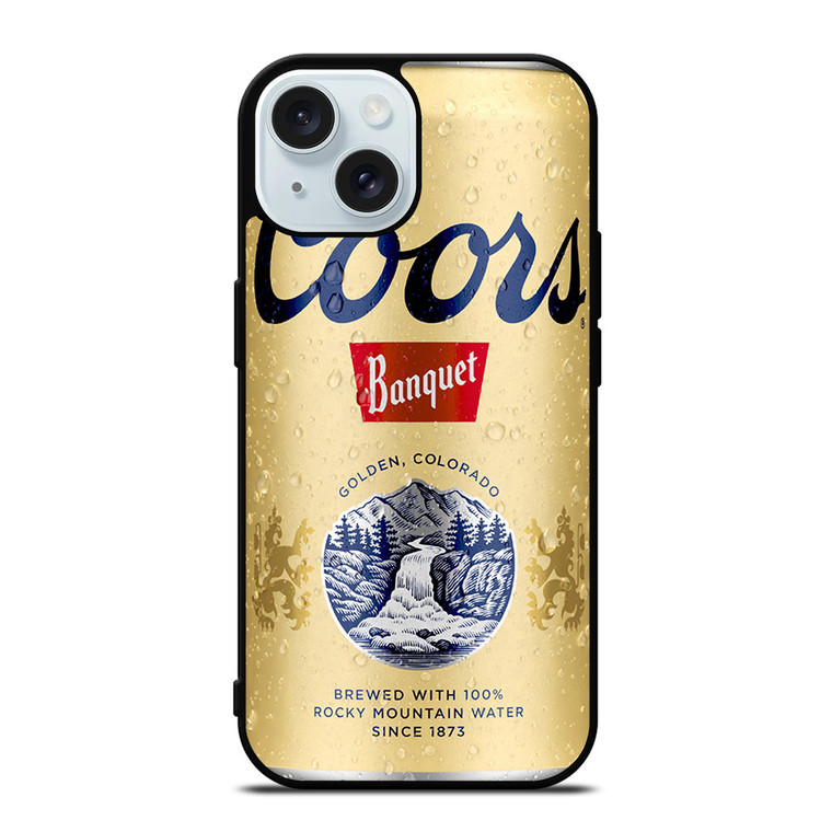 COORS BANQUET iPhone 15 Case Cover