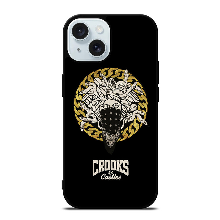 CROOKS AND CASTLES BANDANA iPhone 15 Case Cover