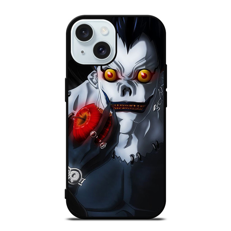 DEATH NOTE ANIME RYUK APPLE iPhone 15 Case Cover