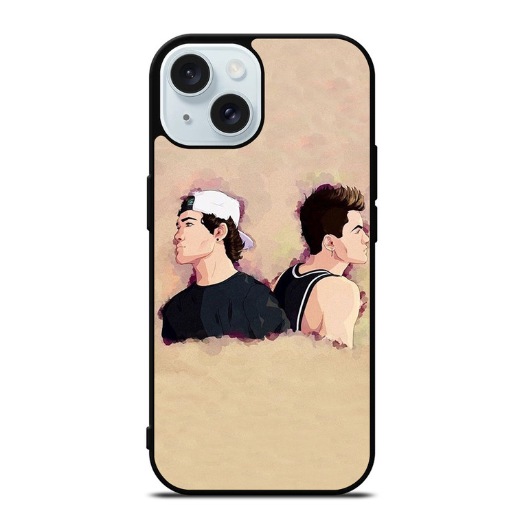 DOLAN TWINS ART iPhone 15 Case Cover