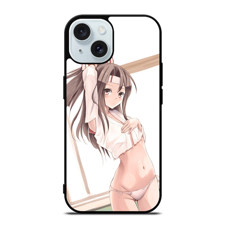 ECCHI CUTE ANIME iPhone 15 Case Cover