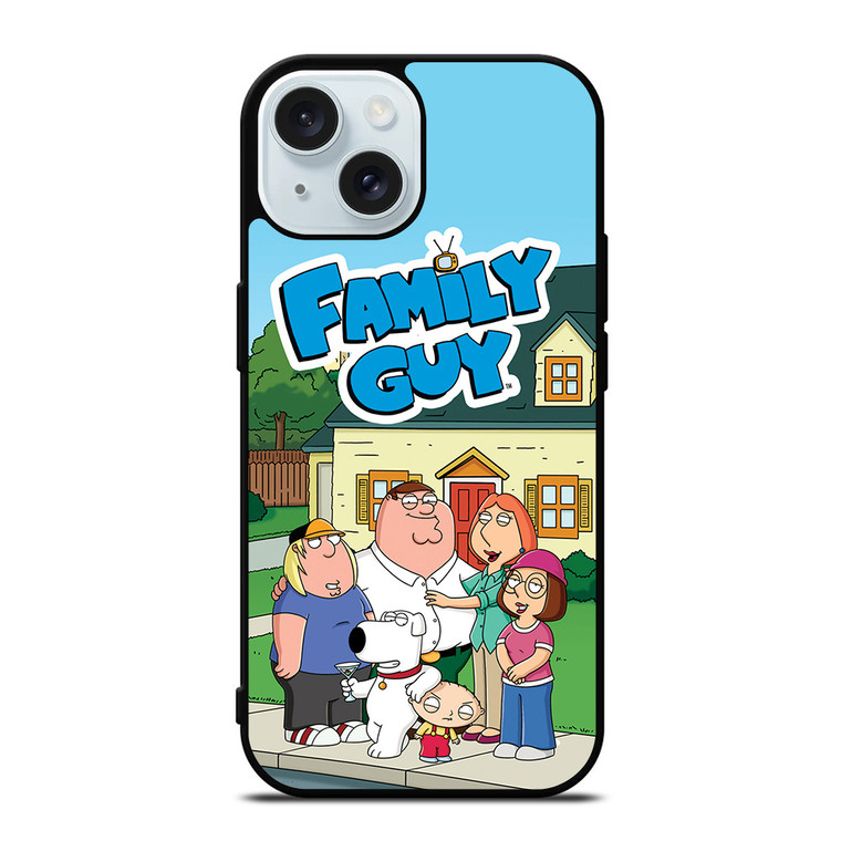 FAMILY GUY CARTOON iPhone 15 Case Cover