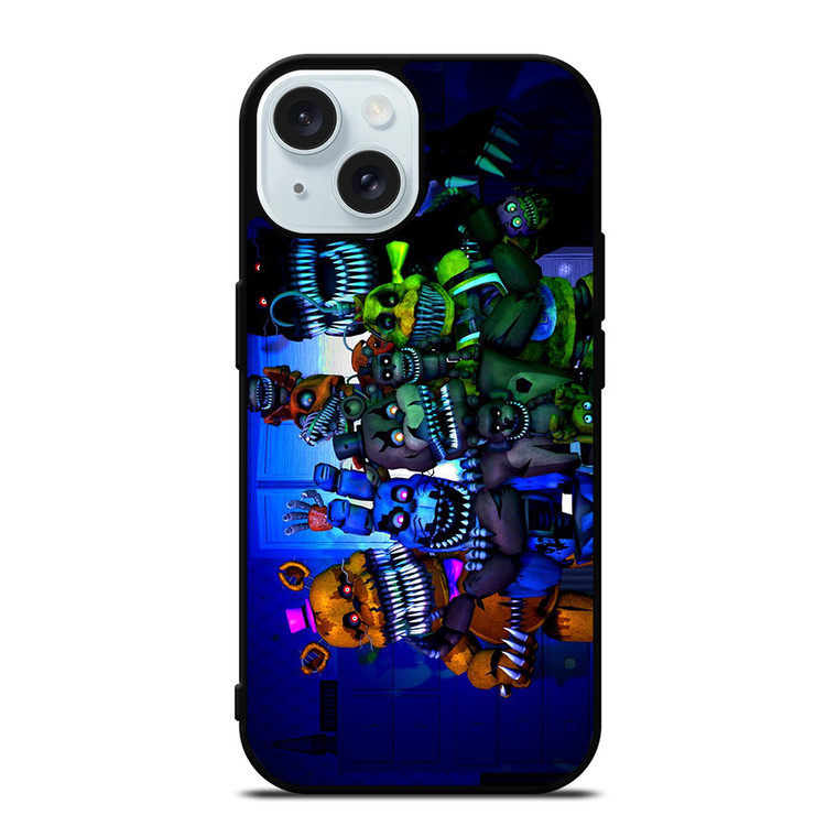 FIVE NIGHTS AT FREDDY'S Character iPhone 15 Case Cover