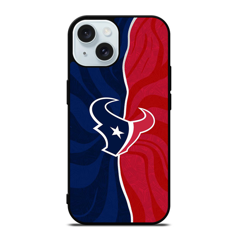 HOUSTON TEXANS LOGO iPhone 15 Case Cover