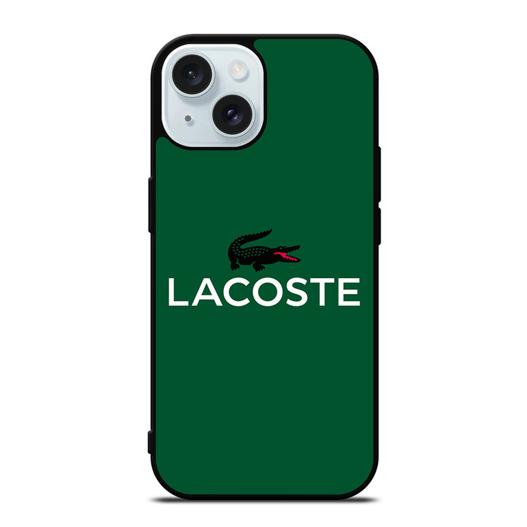 LACOSTE LOGO iPhone 15 Case Cover