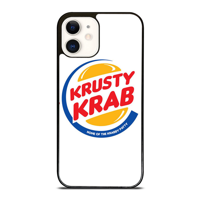 KRUSTY CRAB LOGO SPONGE BOB iPhone 12 Case Cover