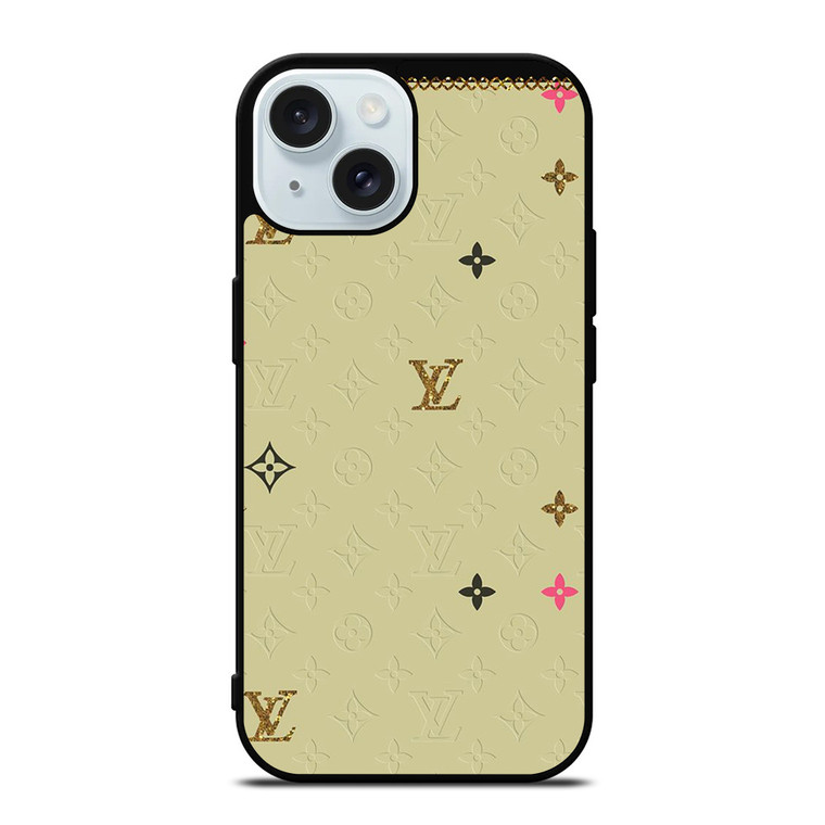 LV LOUIS VUITTON PARIS LOGO ICON iPhone 15 Case Cover