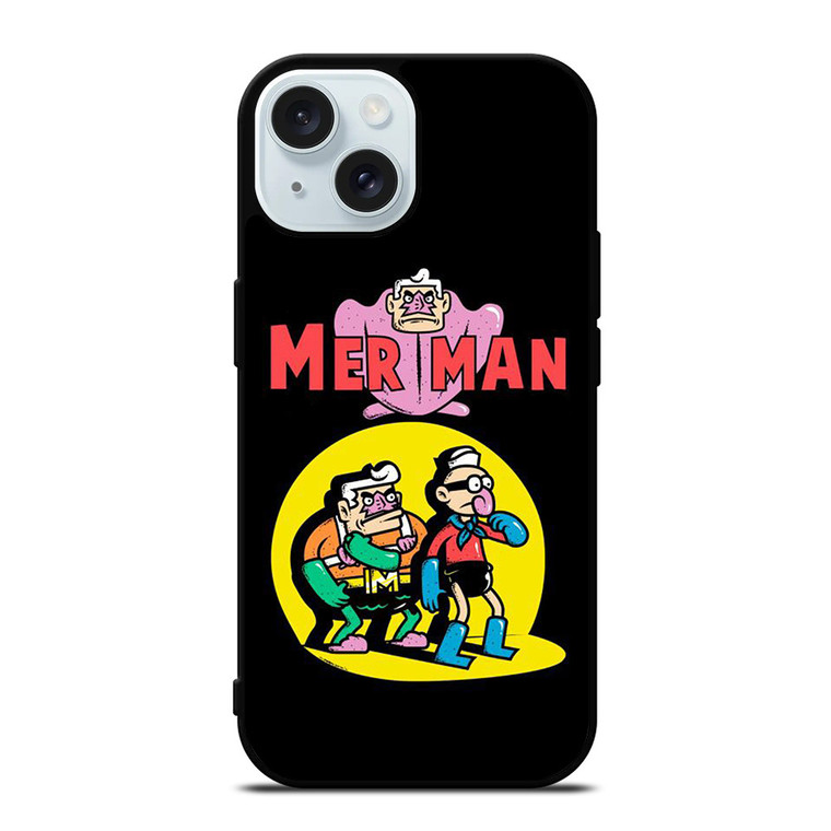 MERMAID MAN SPONGEBOB iPhone 15 Case Cover