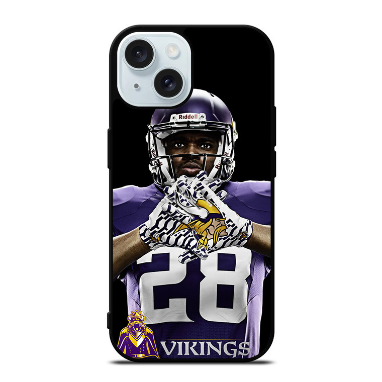 MINNESOTA VIKINGS FOOTBALL iPhone 15 Case Cover