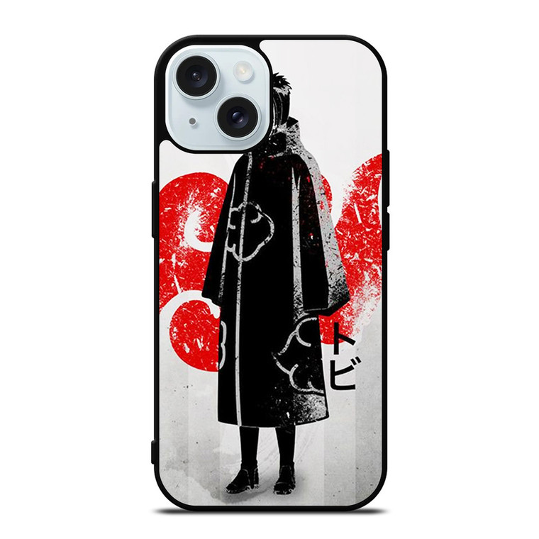 NARUTO AKATSUKI CLOUDS OBITO iPhone 15 Case Cover