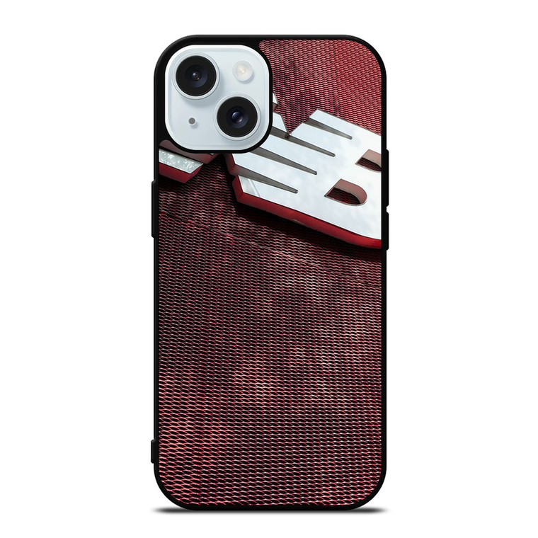 NEW BALANCE NB RED METAL iPhone 15 Case Cover
