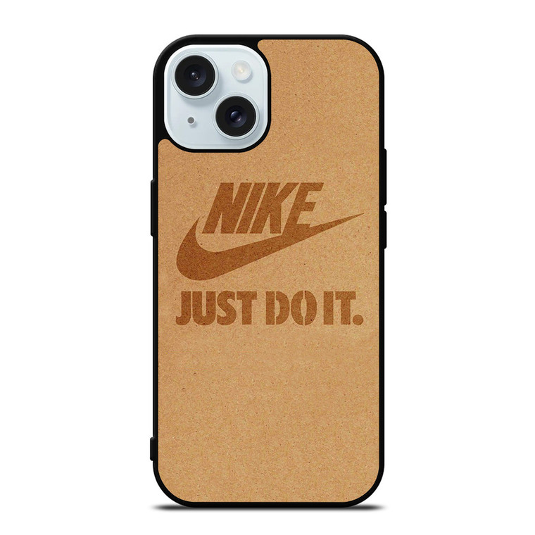 NIKE JUST DO IT LOGO STENCILS ICON iPhone 15 Case Cover