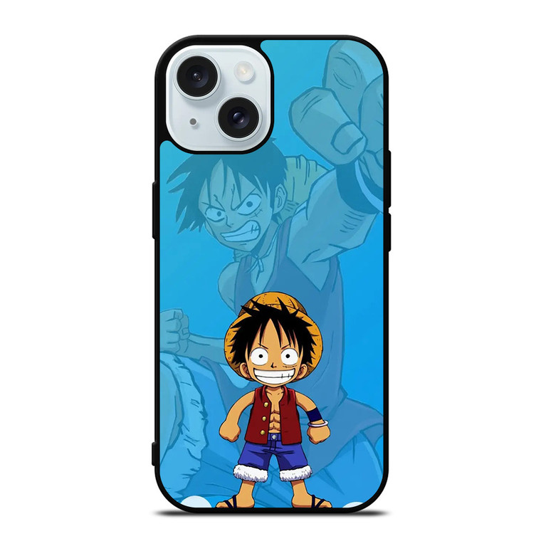 ONE PIECE MONKEY D. LUFFY KAWAII iPhone 15 Case Cover