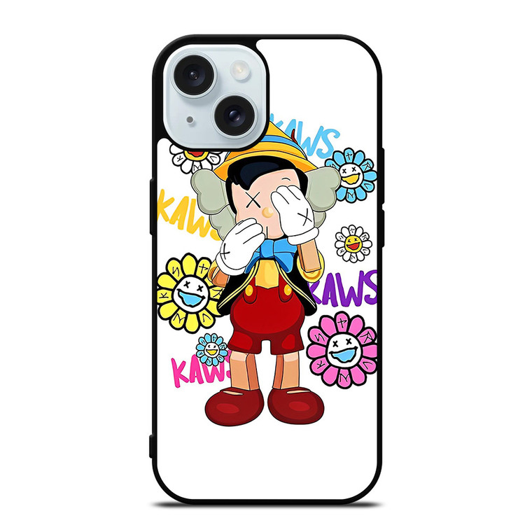 PINOKIO KAWS iPhone 15 Case Cover