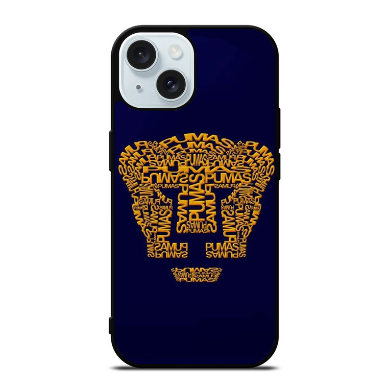 PUMAS UNAM iPhone 15 Case Cover