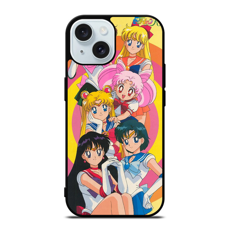 SAILOR MOON CHARACTER iPhone 15 Case Cover