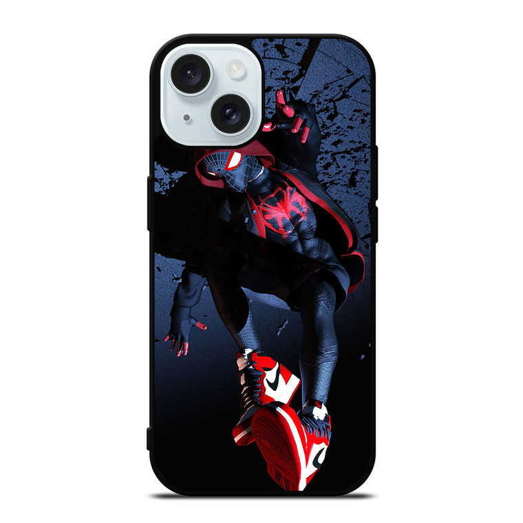 SPIDERMAN X NIKE AIR JORDAN iPhone 15 Case Cover