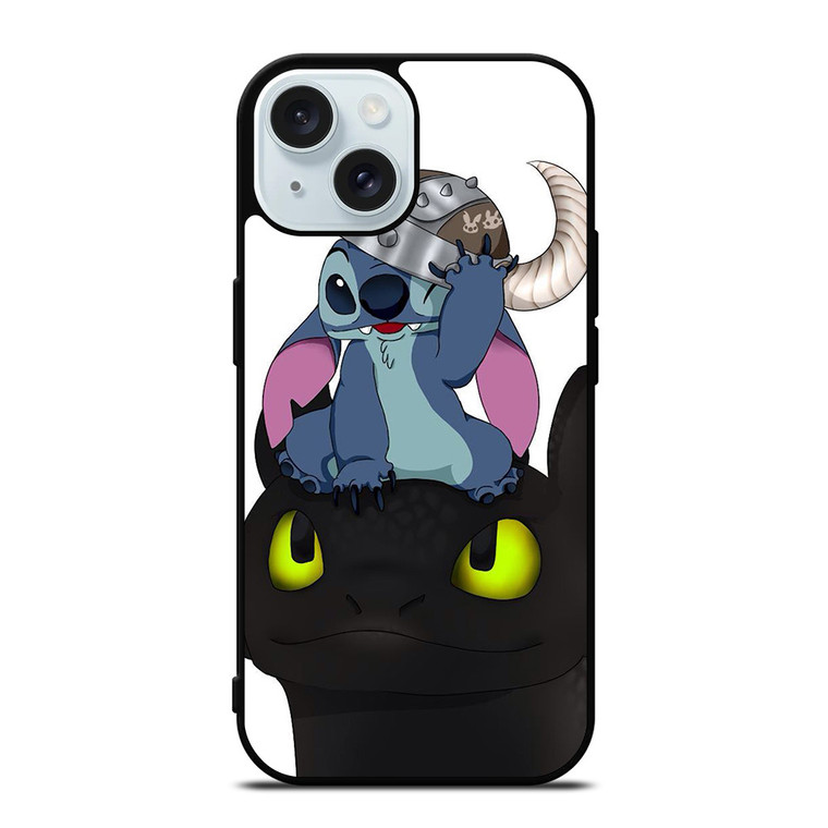 STITCH AND TOOTHLESS iPhone 15 Case Cover